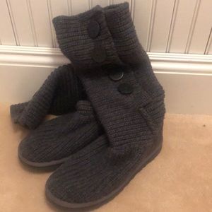 Gray UGG boots